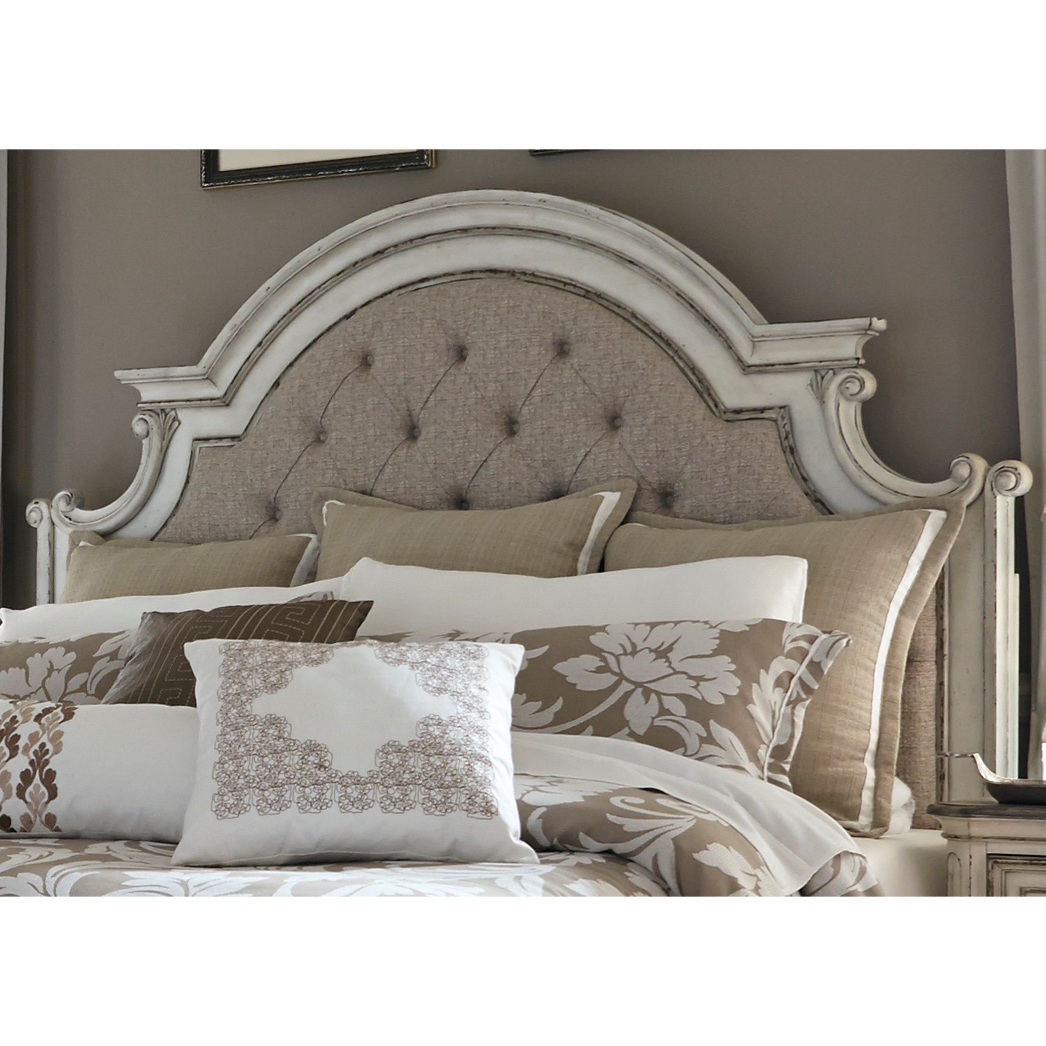 Bed store panel headboard